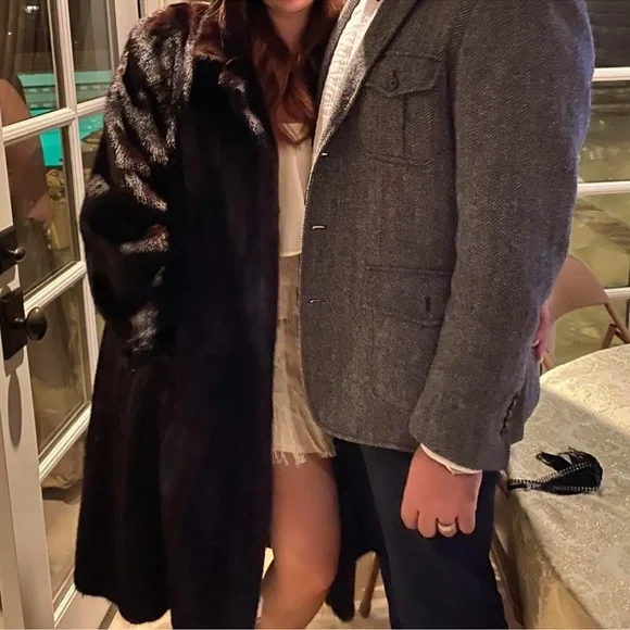 Genuine monogamy mink vintage full length coat - Picture 7 of 11